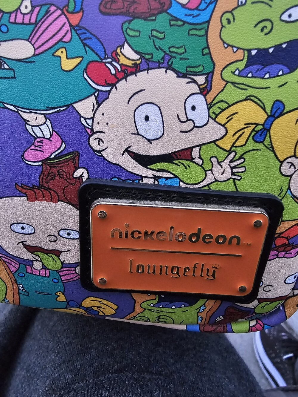Loungefly Purple Rugrats Character Mini Backpack - Picture 2 of 4